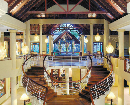 Le Canonnier Hotel Stairwell