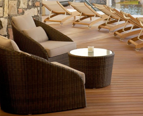 Le Suffren Hotel and Marina Deck Le Suffren Hotel and Marina Deck