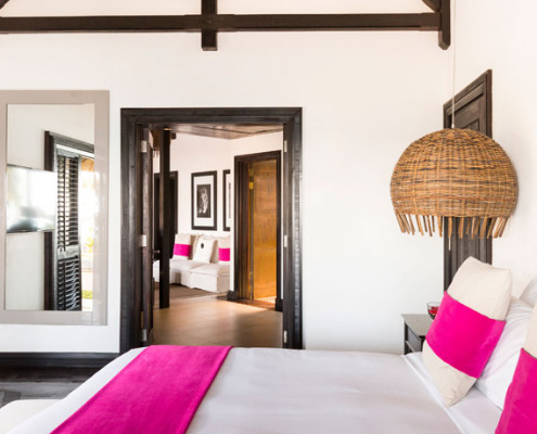 Lux Belle Mare Pink Bedroom Lux Belle Mare Pink Bedroom