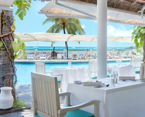 Merville Beach Poolside