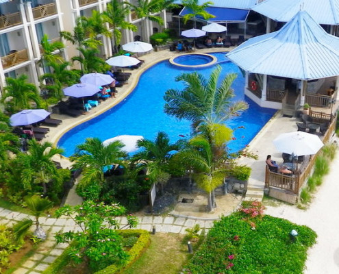 Pearle Beach Resort & Spa Aerial